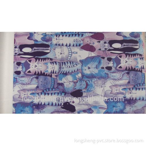 Export PVC Printing Leather factory
